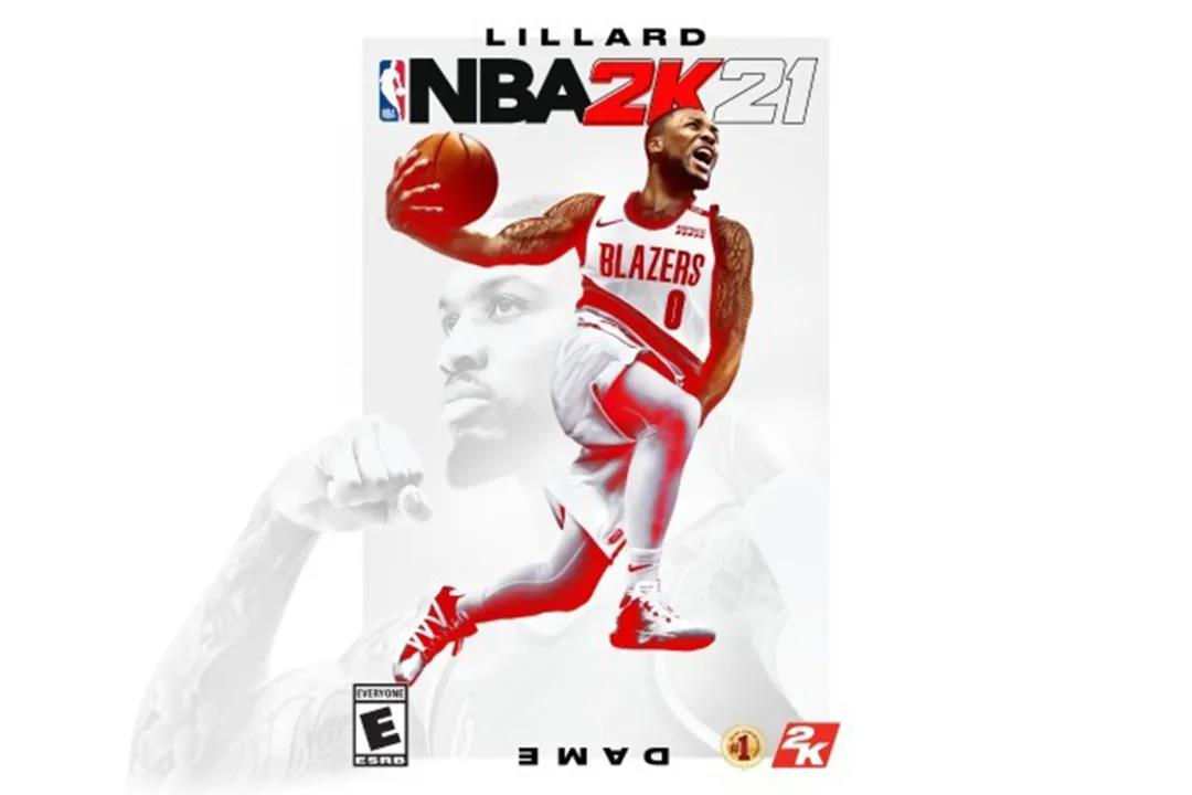 利拉德成为《NBA 2K21》全平台封面球员