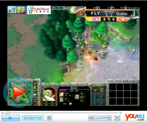 2010年全国电子竞技公开赛第二日 WAR3-FLY VS Gublin